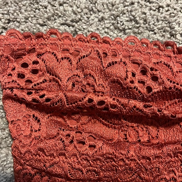 Aerie Rustic Orange Bralette - Picture 2 of 5